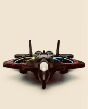 RC Flying Jet UFO with LED Lights - Gesture Control Flying Drone