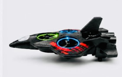 RC Flying Jet UFO with LED Lights - Gesture Control Flying Drone